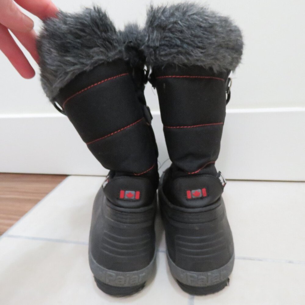 PAJAR Olga Winter Snow Duck Boots in Black Gorpcore Outdoor - Size US 6 - Picture 6 of 16